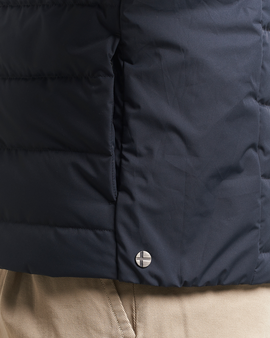 Herren | Westen | Scandinavian Edition | Ratio III Down Padded Vest Midnight Blue