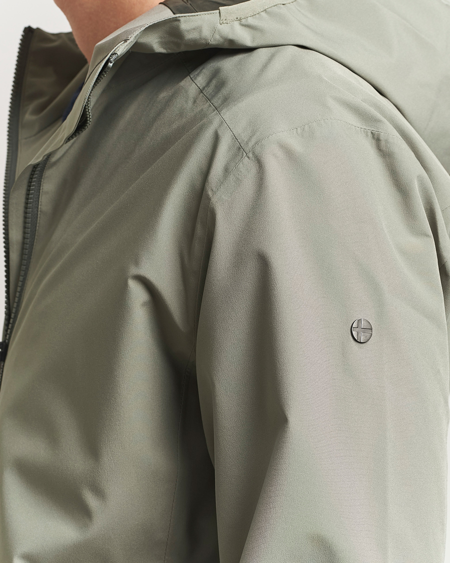 Herren | Jacken | Scandinavian Edition | Hood Waterproof Jacket Light Green