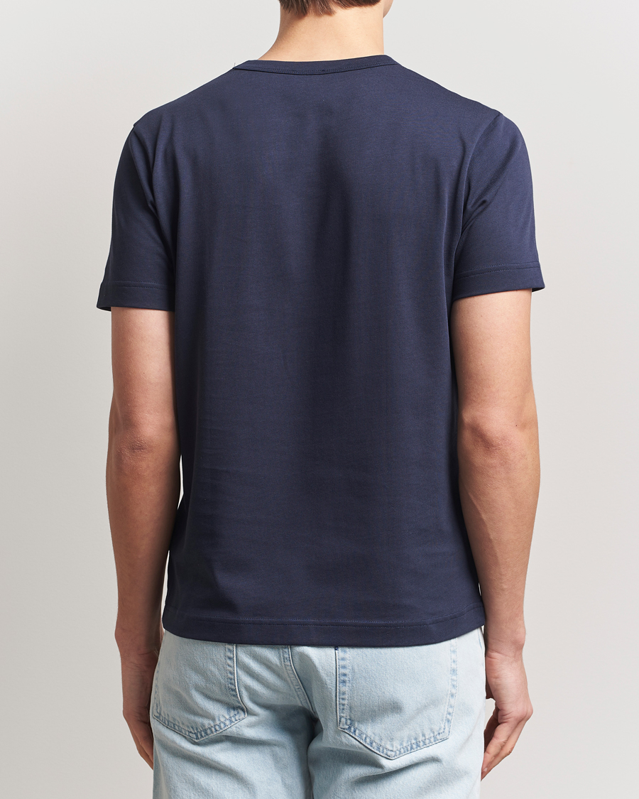 Herren | T-Shirts | Sunspel | Single Jersey Supima Cotton T-Shirt Navy