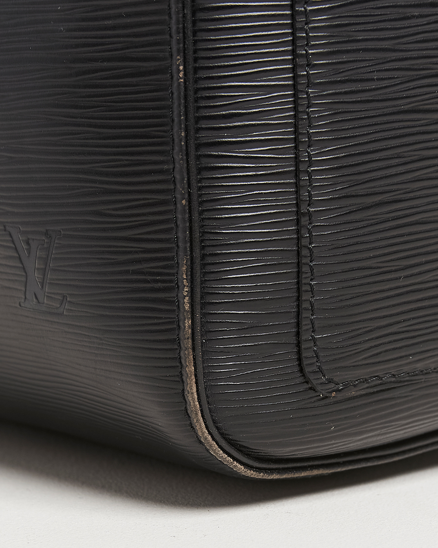 Herren | Louis Vuitton Pre-Owned Keepall 45 Epi Leather Bag Black | Louis Vuitton Pre-Owned | Keepall 45 Epi Leather Bag Black
