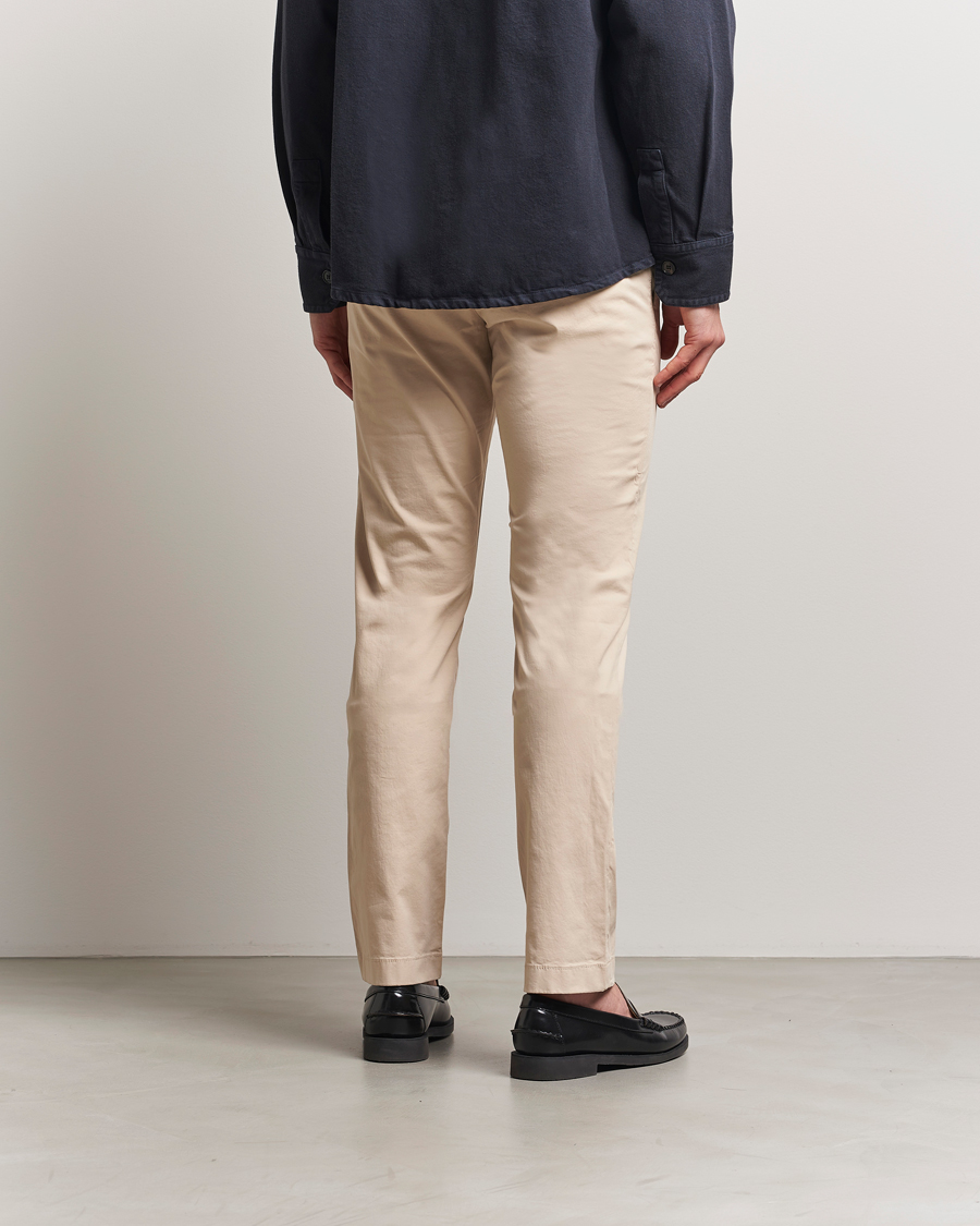Herren | Hosen | Jacob Cohën | Bobby Cotton Gabardine Chinos Beige