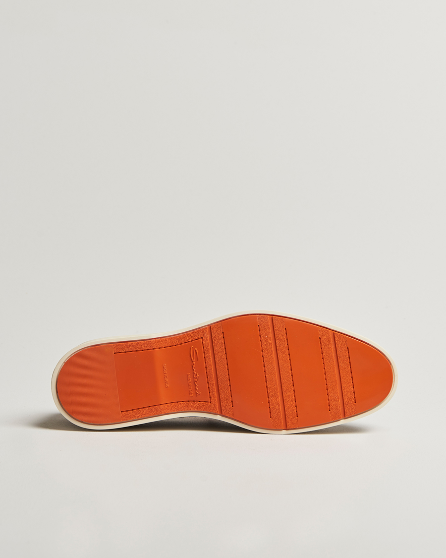 Herren | Santoni Detroit Loafers Brown Suede | Santoni | Detroit Loafers Brown Suede