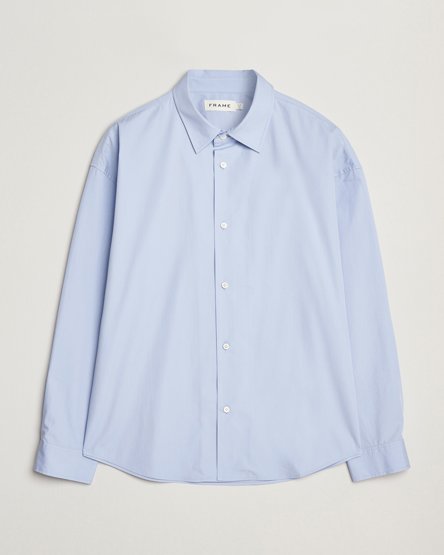 Herren | Hemden | FRAME | Relaxed Cotton Shirt Light Blue