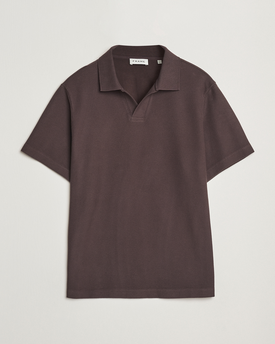 Herren | Poloshirts | FRAME | Jacquard Polo Brown