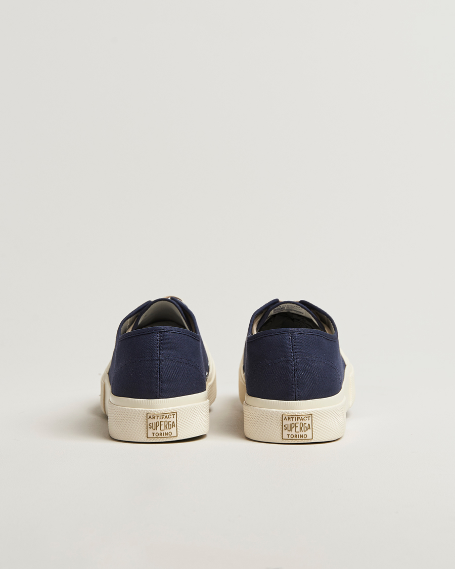 Herren | Superga 2432 Works Low Cut Canvas Navy | Superga | 2432 Works Low Cut Canvas Navy