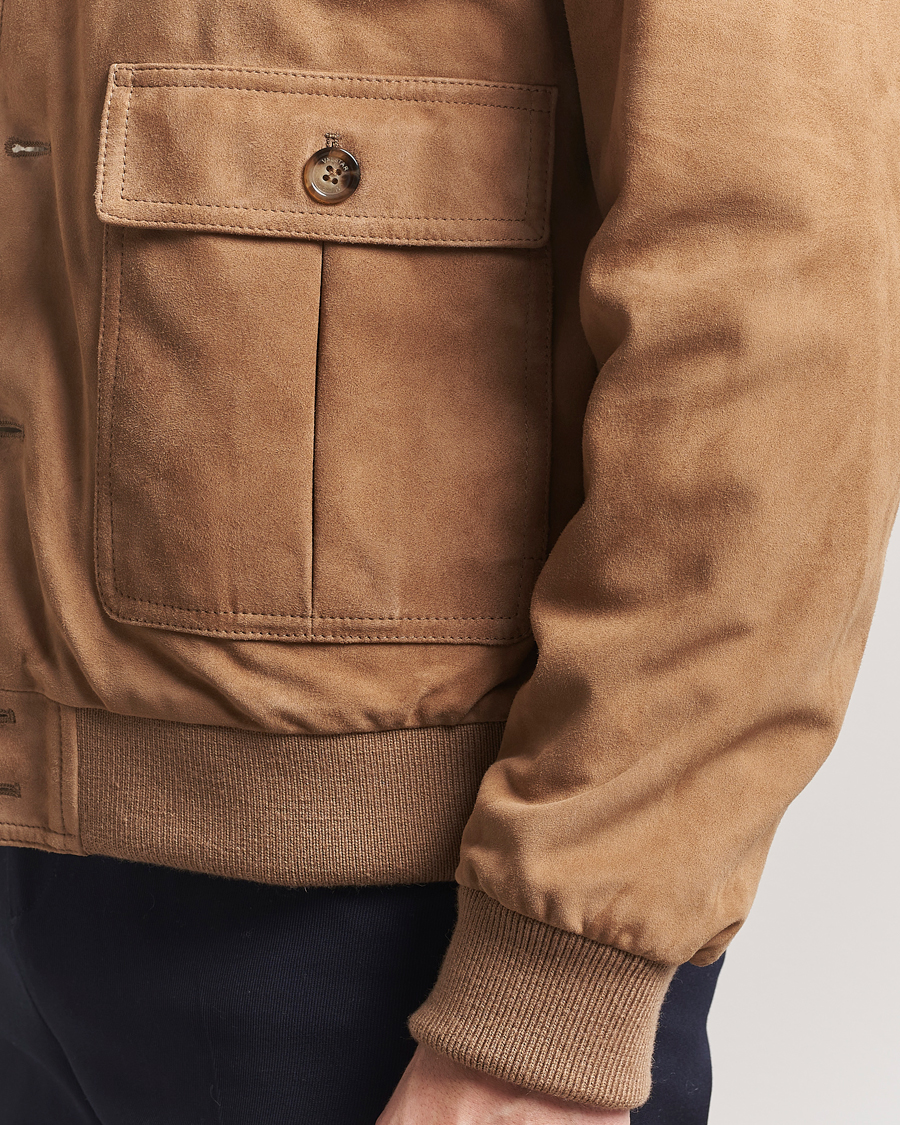 Herren | Jacken | Valstar | Valstarino Suede Jacket Arachide