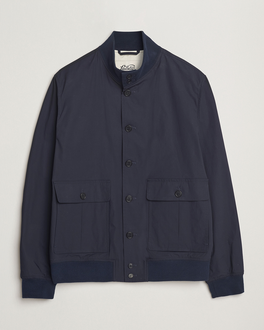 Herren | Jacken | Valstar | Valstarino Lightweight Cotton Jacket Navy