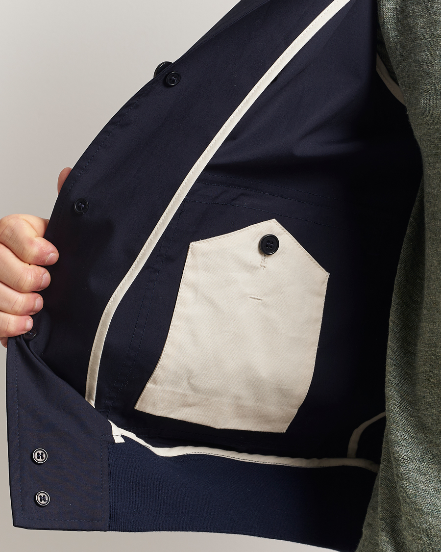 Herren | Jacken | Valstar | Valstarino Lightweight Cotton Jacket Navy