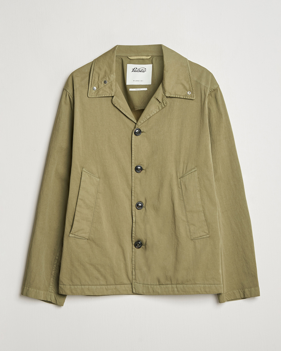 Herren | Jacken | Valstar | Garment Dyed Cotton Jacket Military Green