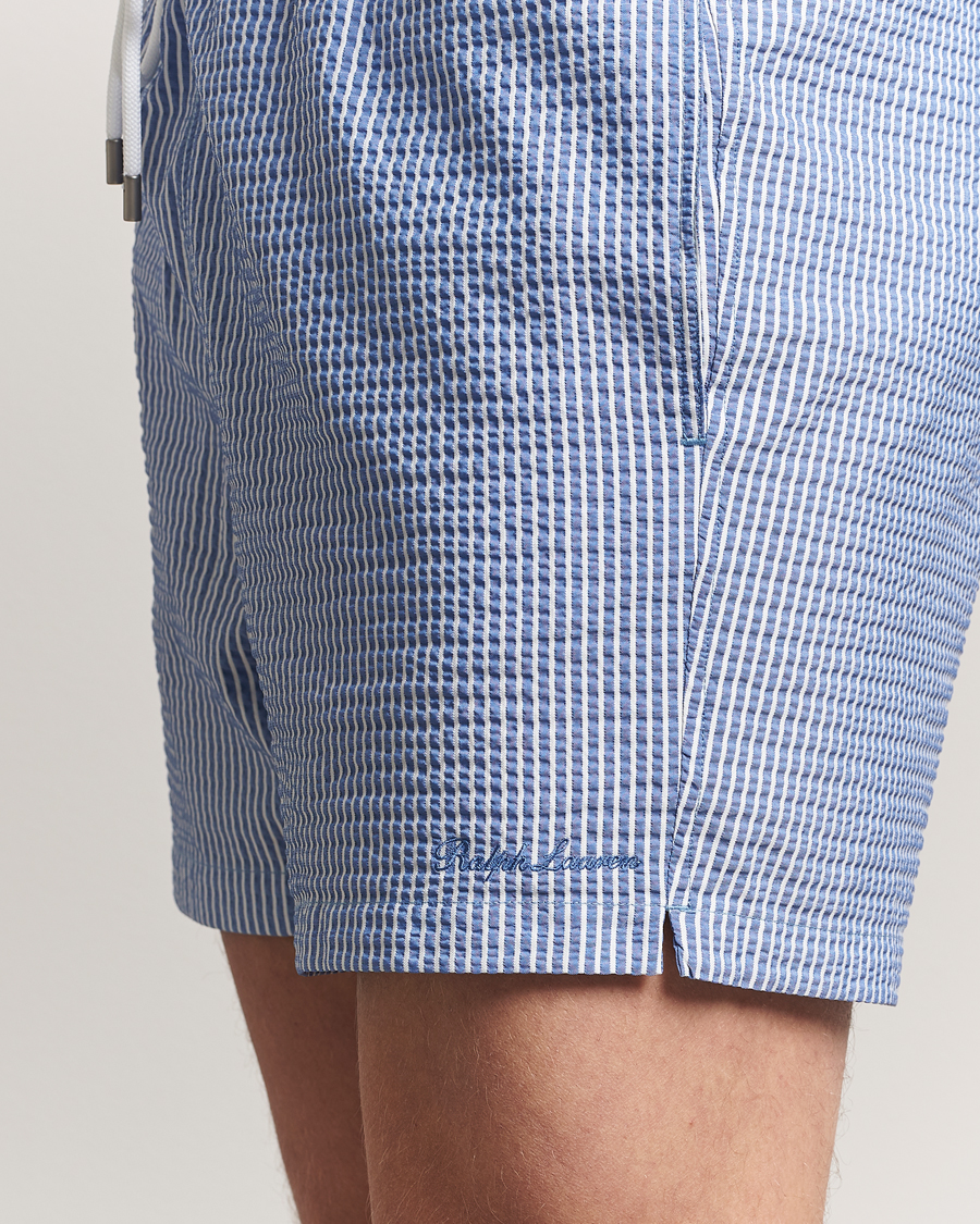 Herren | Badehosen | Ralph Lauren Purple Label | Amalfi Swim Shorts Light Blue