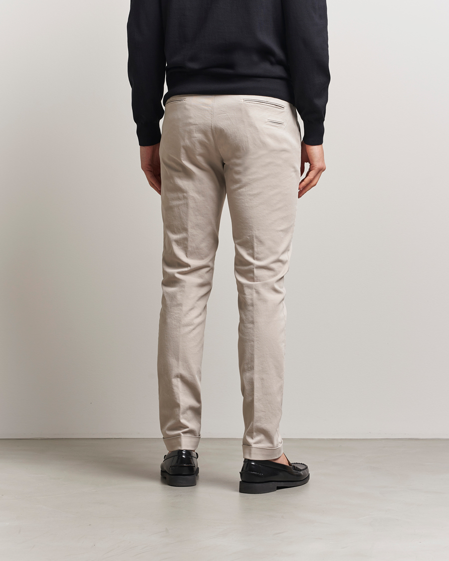 Herren | Hosen | Briglia 1949 | Slim Fit Cotton Stretch Chino Beige