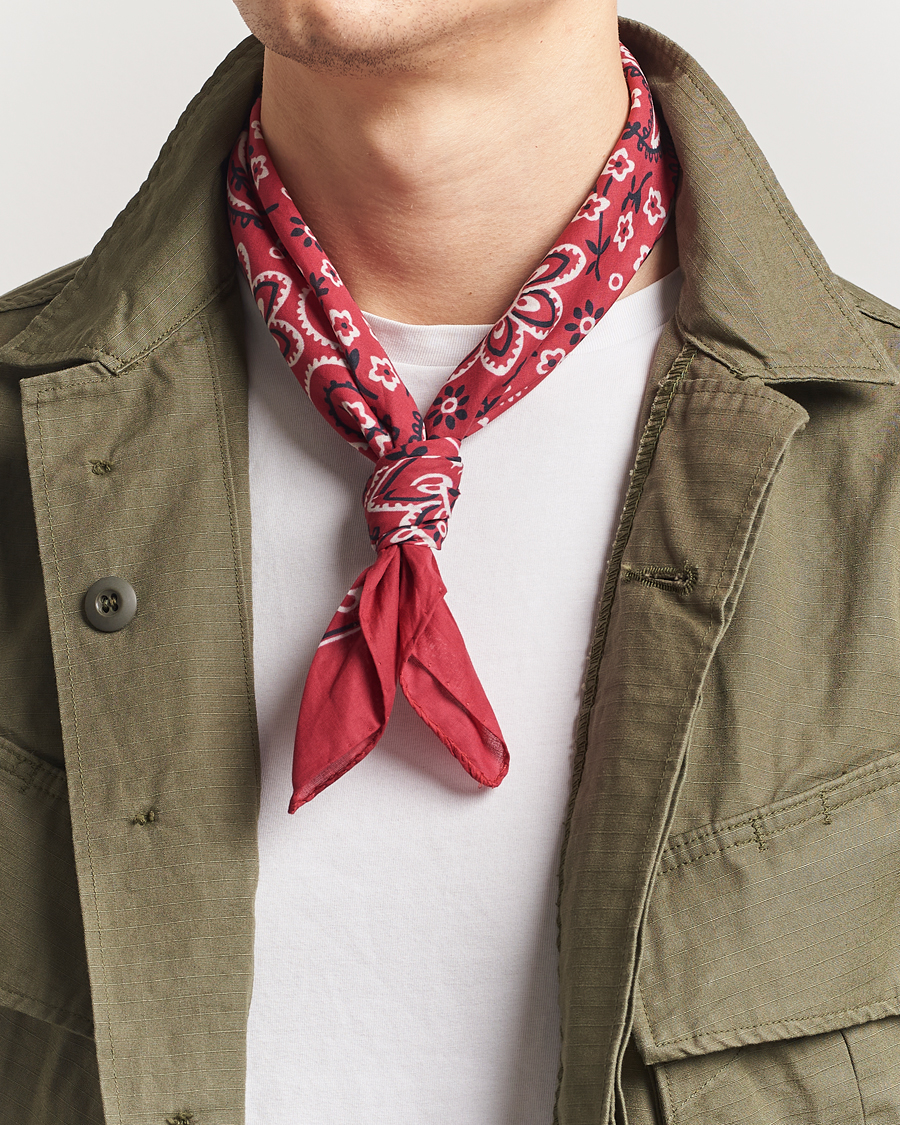Herren | Tücher | Drake's | Drake'sClassic Paisley BandanaRed