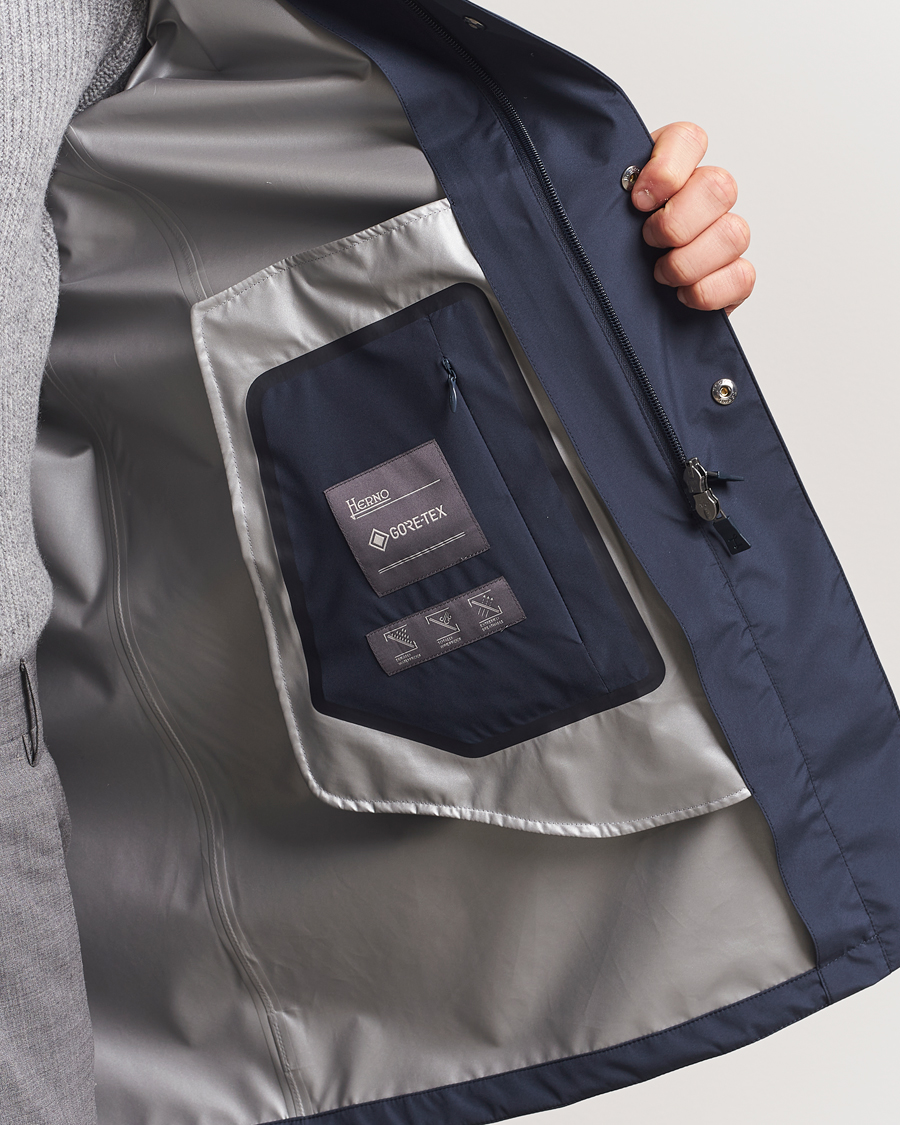 Herren | Jacken | Herno | Gore-Tex Coat Navy