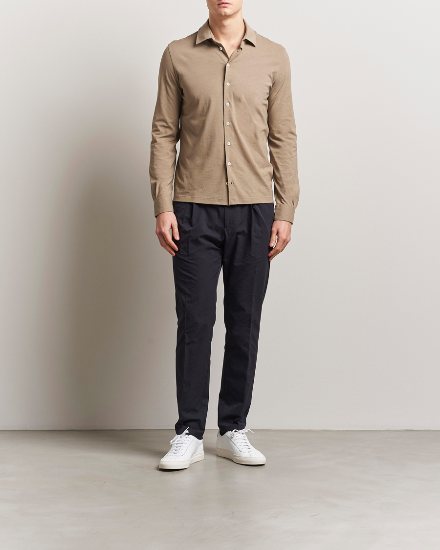 Herren | Hosen | Herno | Seersucker Drawstring Pants Navy