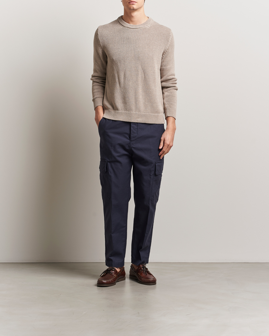 Herren | Hosen | Incotex | Regular Fit Cargo Pants Navy