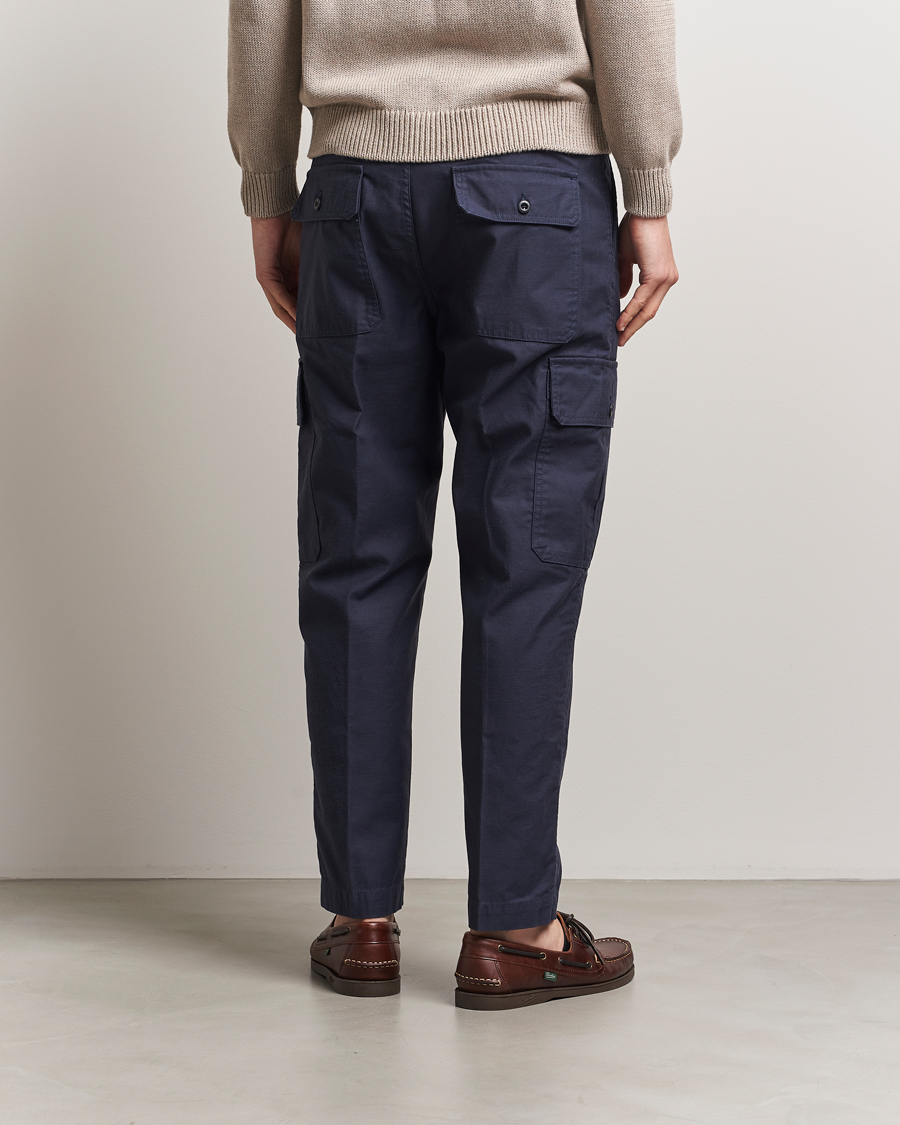 Herren | Hosen | Incotex | Regular Fit Cargo Pants Navy