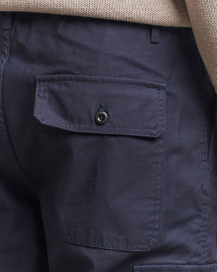 Herren | Hosen | Incotex | Regular Fit Cargo Pants Navy