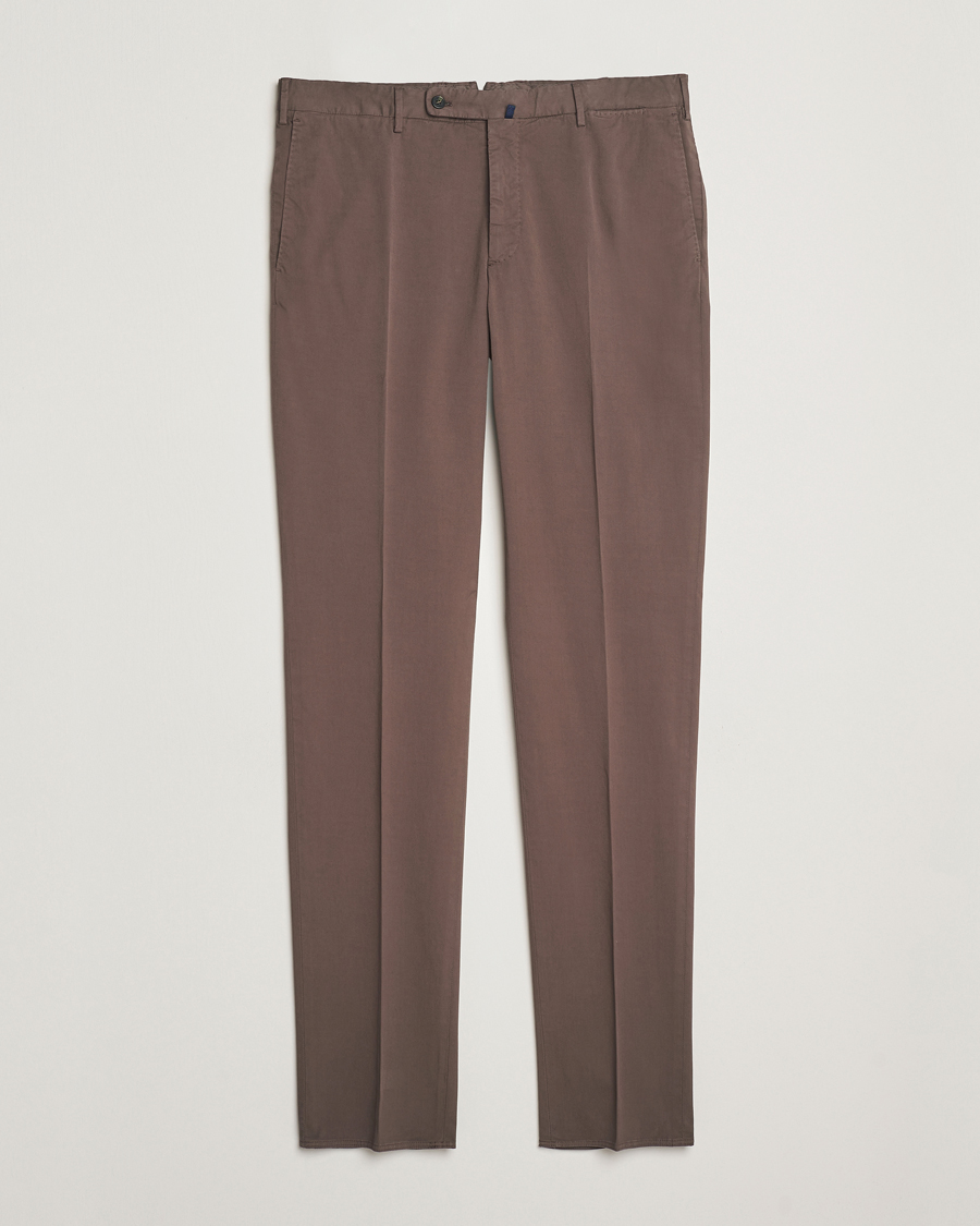 Herren | Hosen | Incotex | Regular Fit Comfort Chinos Brown