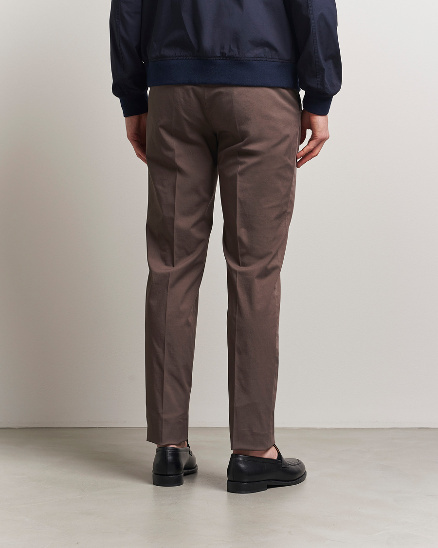 Herren | Hosen | Incotex | Regular Fit Comfort Chinos Brown
