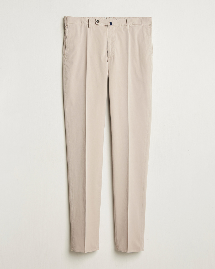 Herren | Hosen | Incotex | Regular Fit Comfort Chinos Light Beige