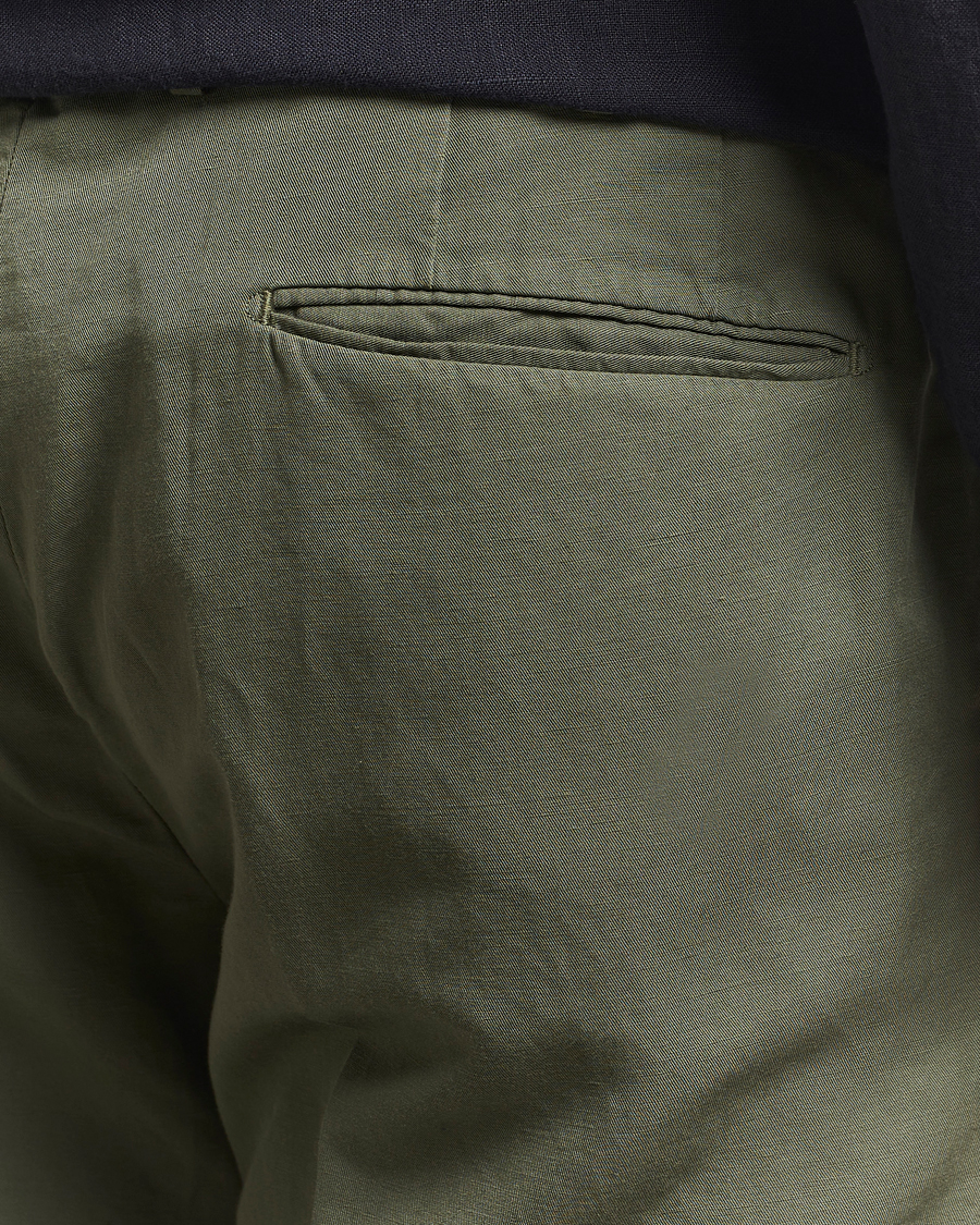 Herren | Hosen | Incotex | Slim Fit Chinolino Trousers Green