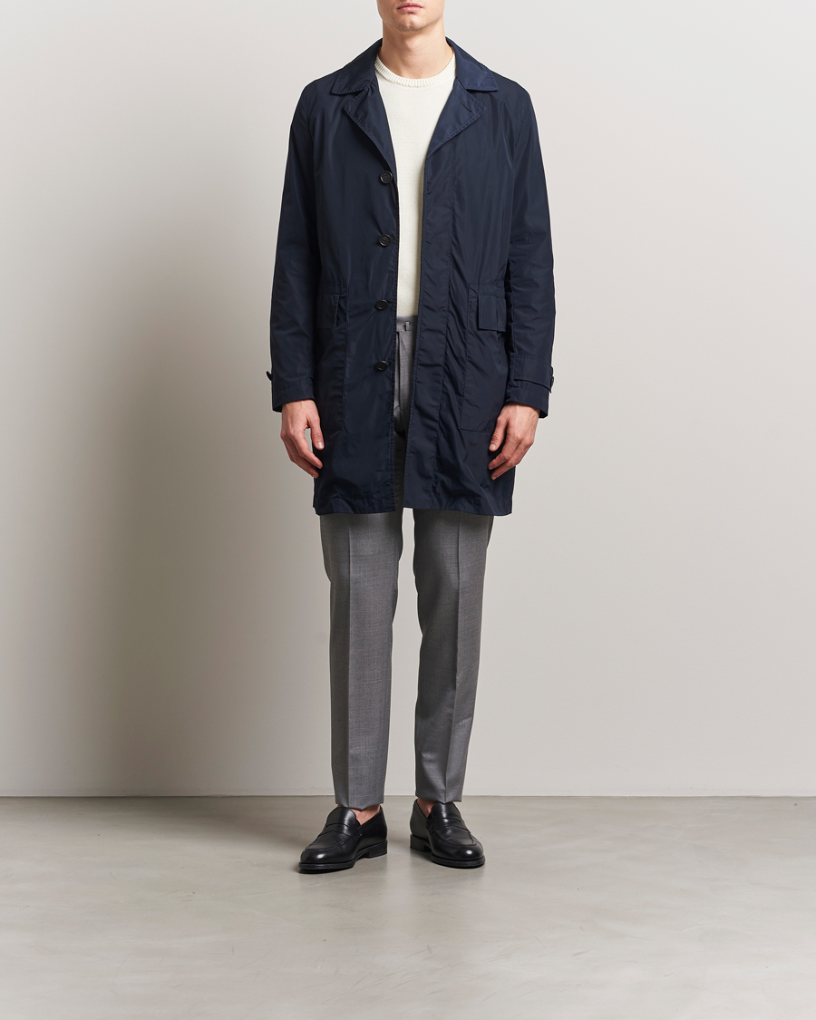 Herren | Hosen | Incotex | Slim Fit Super 100s Wool Trousers Light Grey