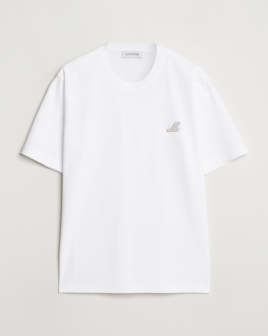 Herren | T-Shirts | Lanvin | Logo T-Shirt White