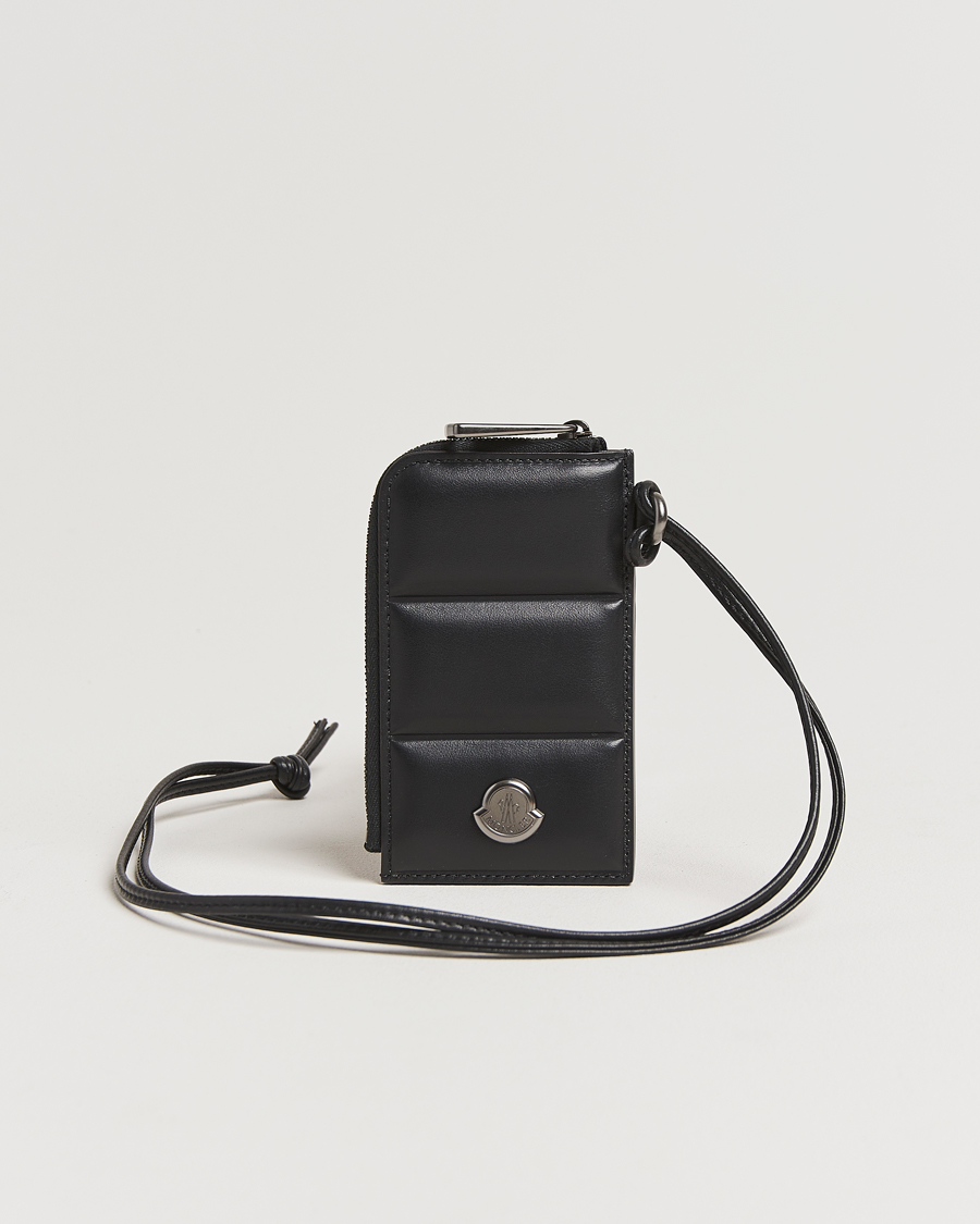 Herren | Moncler Doudoune Card Holder Black | Moncler | Doudoune Card Holder Black