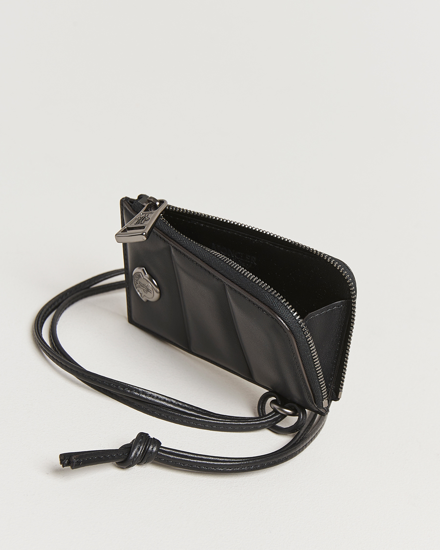 Herren | Moncler Doudoune Card Holder Black | Moncler | Doudoune Card Holder Black