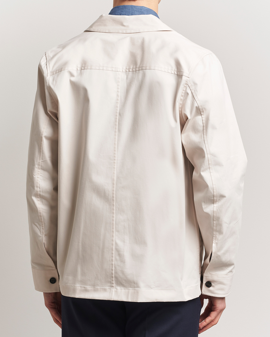 Herren | Hemden | J.Lindeberg | Easton Cotton Overshirt Moonbeam