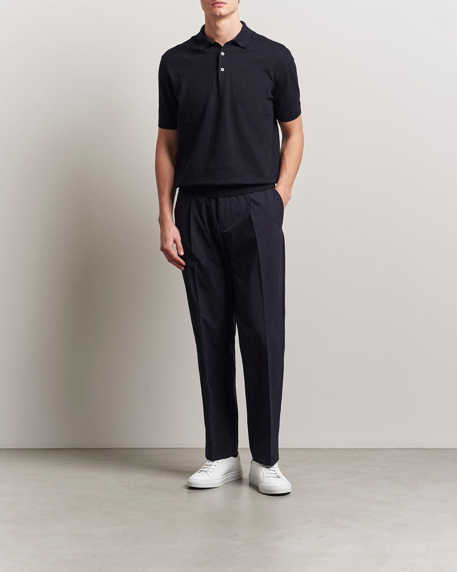 Herren | Hosen | J.Lindeberg | Jun Oxy Tech Stretch Pants Navy