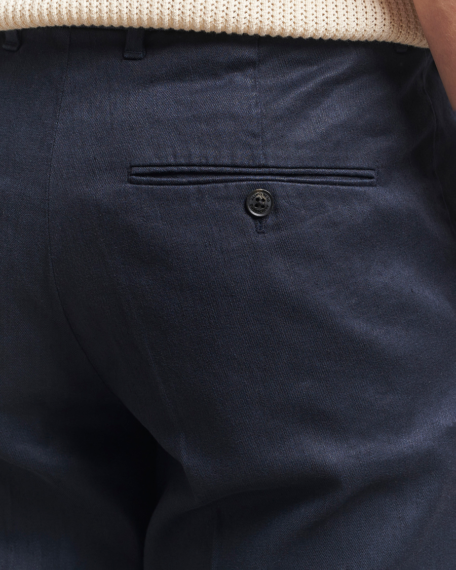 Herren | Hosen | J.Lindeberg | Lois Linen Stretch Pants Navy