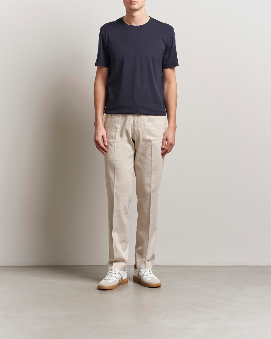 Herren | Hosen | J.Lindeberg | Lois Linen Stretch Pants Moonbeam