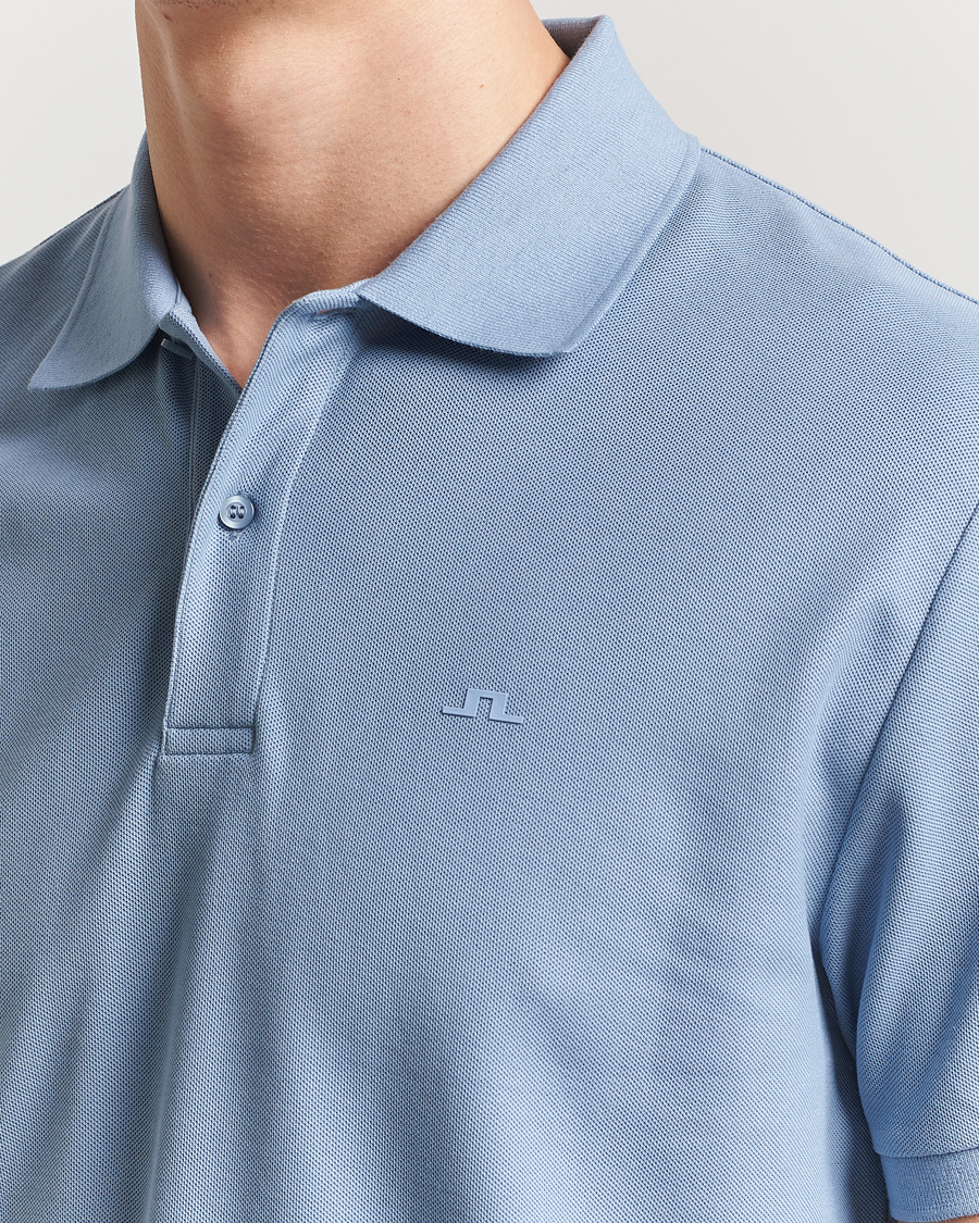 Herren | Poloshirts | J.Lindeberg | Rudy Polo Pique Rain Washed