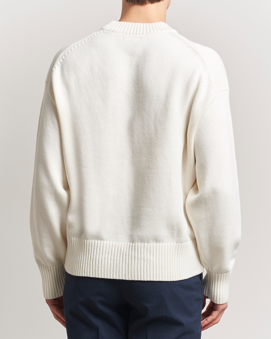 Herren | Pullover | J.Lindeberg | Eddy Cotton/Wool Crewneck White