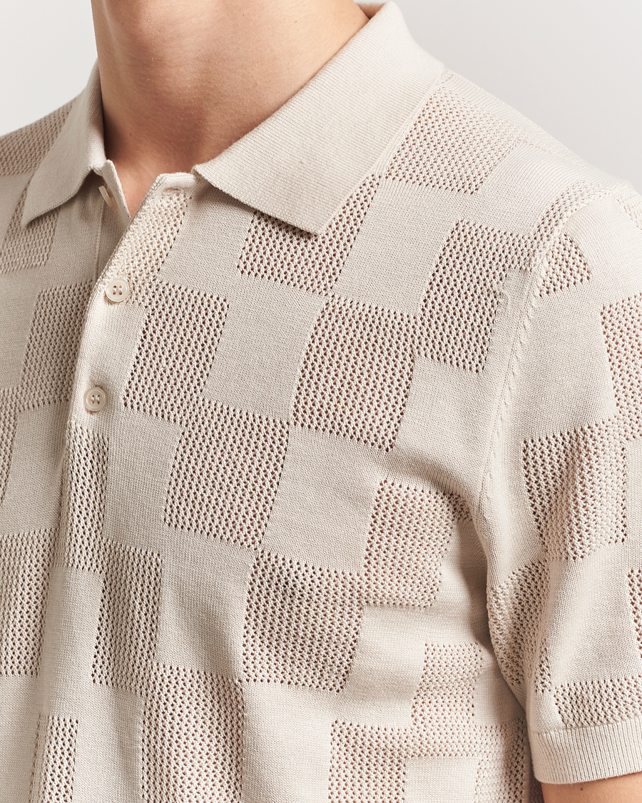 Herren | Poloshirts | J.Lindeberg | Reymond Stacked Bridge Polo Moonbeam