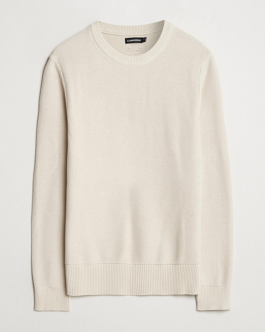 Herren | Pullover | J.Lindeberg | Arthur Organic Cotton Knit Moonbeam