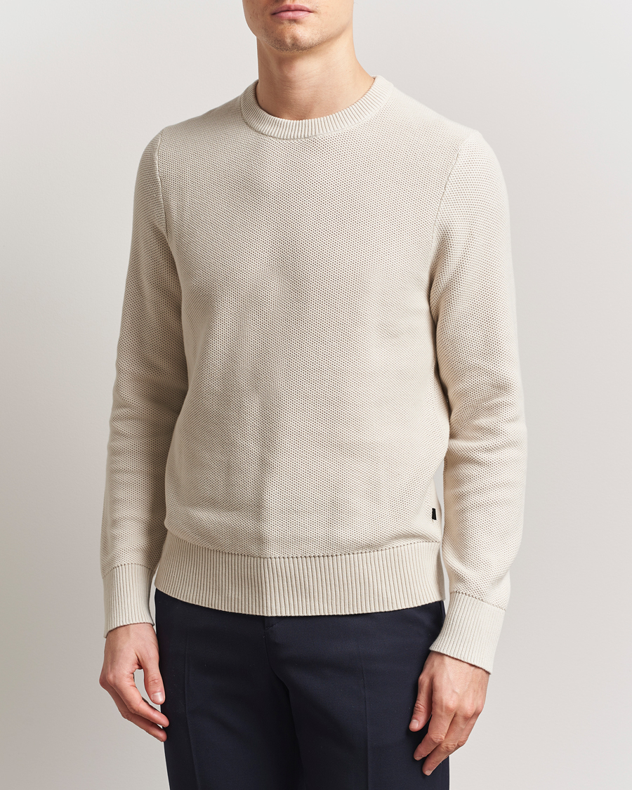 Herren | Pullover | J.Lindeberg | Arthur Organic Cotton Knit Moonbeam