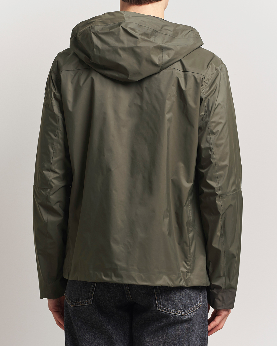 Herren | Jacken | Parajumpers | Aso Rain Hooded Jacket Dark Mud