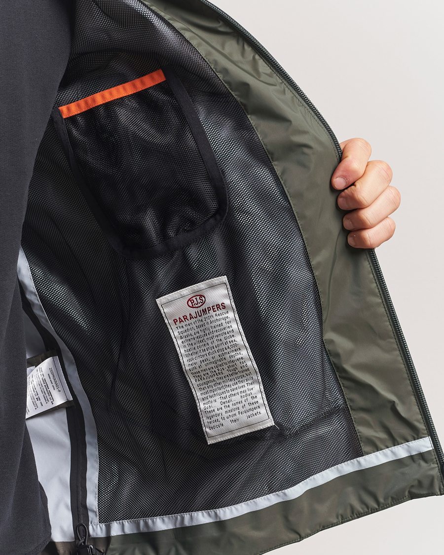 Herren | Jacken | Parajumpers | Aso Rain Hooded Jacket Dark Mud