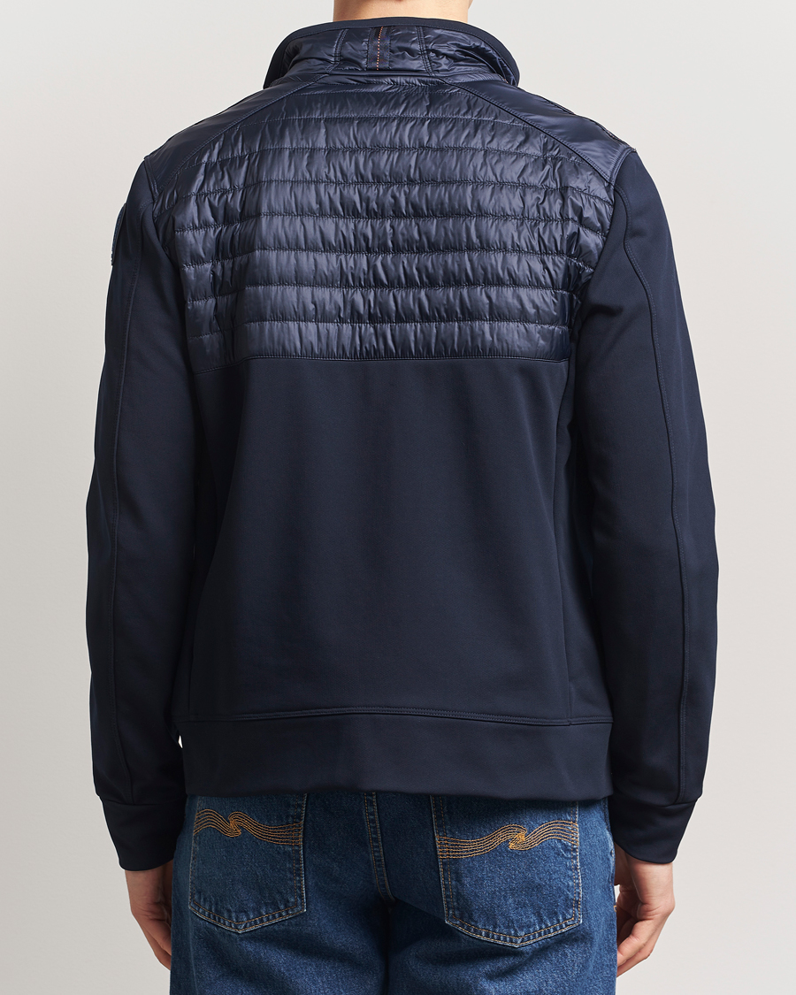 Herren | Jacken | Parajumpers | London Hybrid Fleece Jacket Blue Navy