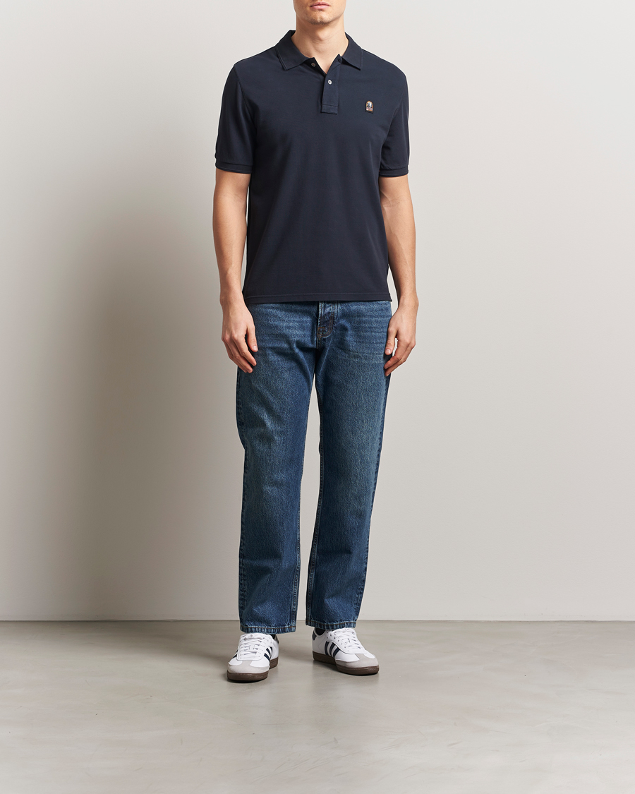 Herren | Poloshirts | Parajumpers | Patch Polo Blue Navy