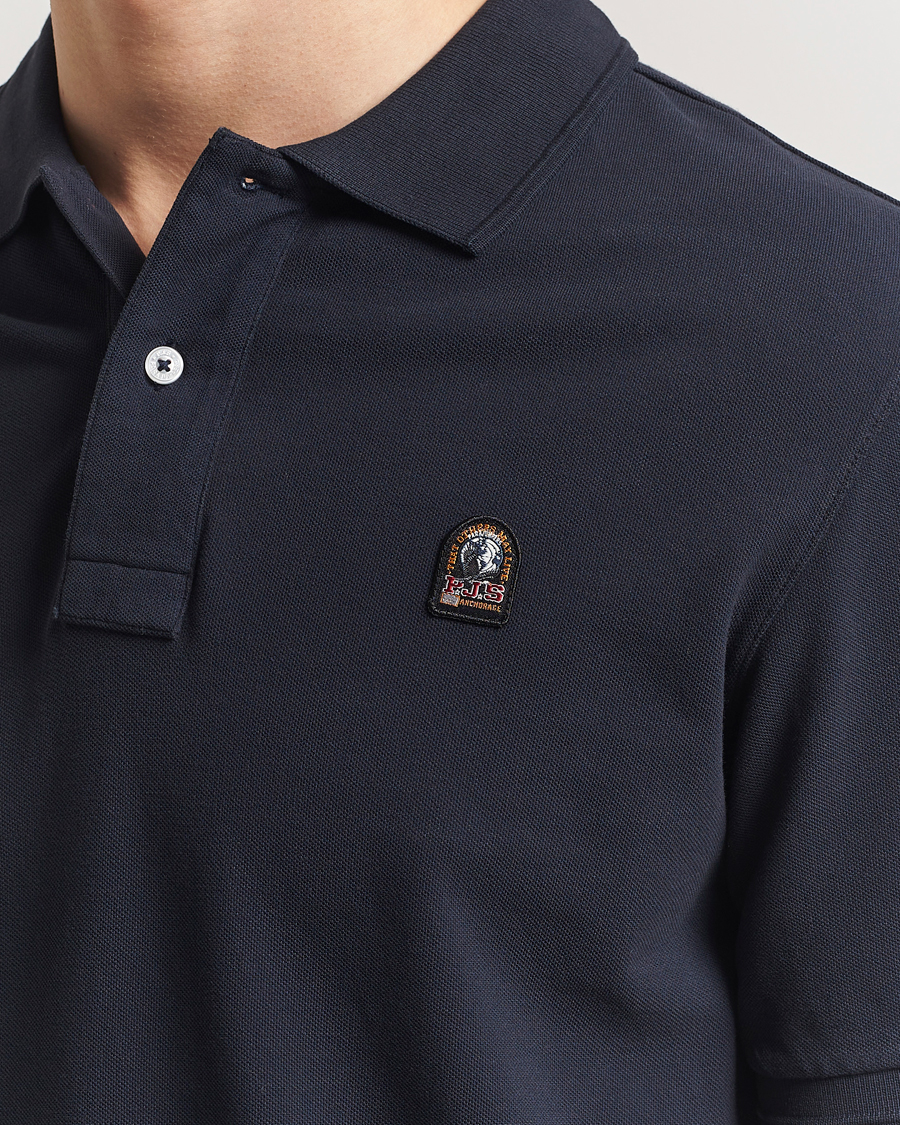 Herren | Poloshirts | Parajumpers | Patch Polo Blue Navy