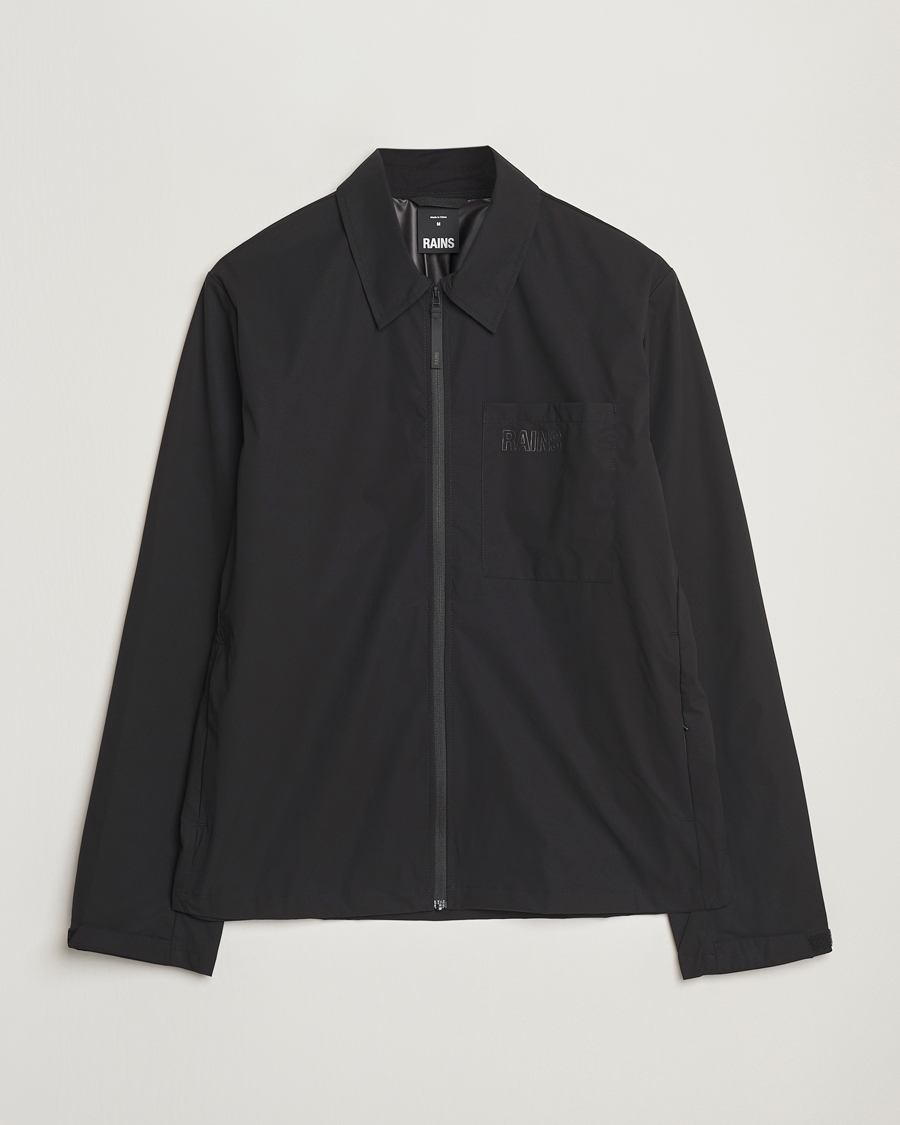 Herren | Hemden | RAINS | Mito Lightweight Overshirt Black