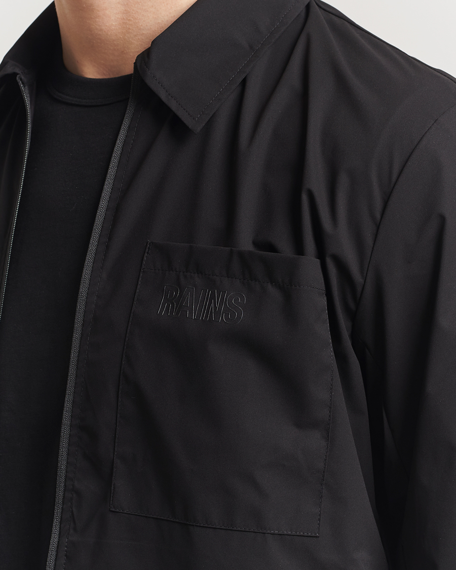 Herren | Hemden | RAINS | Mito Lightweight Overshirt Black