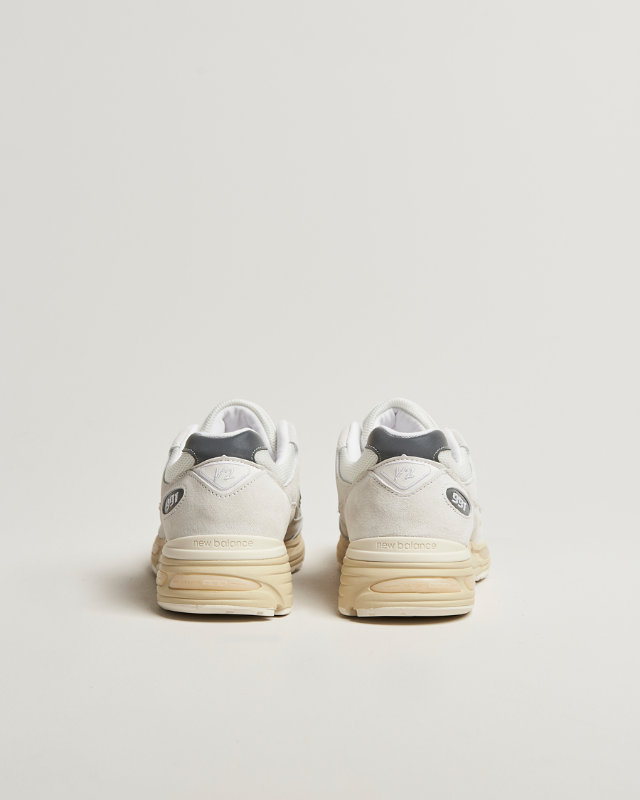 Herren | New Balance Made in UK 991v2 Sneakers White | New Balance Made In US & UK | New Balance Made in UK 991v2 Sneakers White