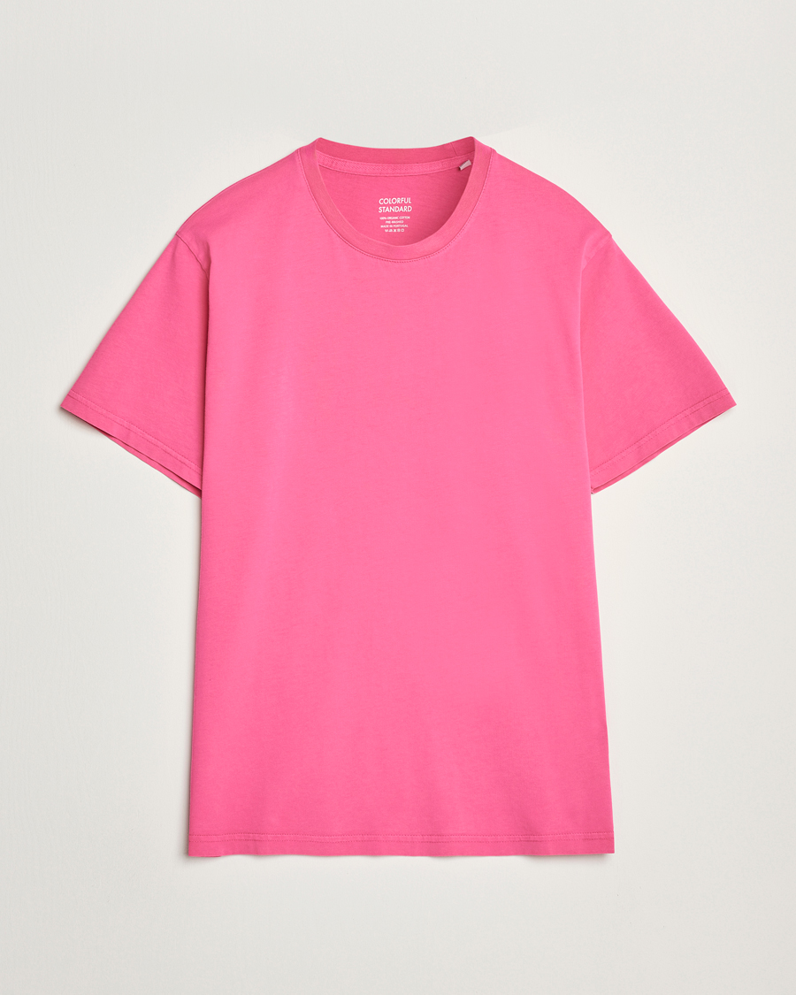 Herren | T-Shirts | Colorful Standard | Classic Organic T-Shirt Bubblegum Pink