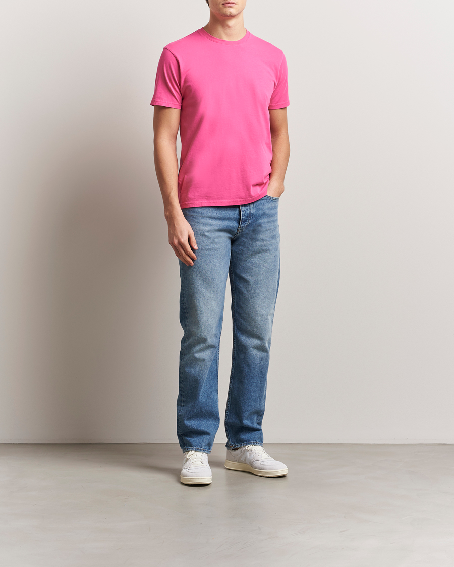 Herren | T-Shirts | Colorful Standard | Classic Organic T-Shirt Bubblegum Pink