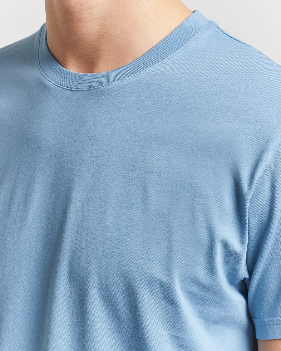Herren | T-Shirts | Colorful Standard | Classic Organic T-Shirt Seaside Blue