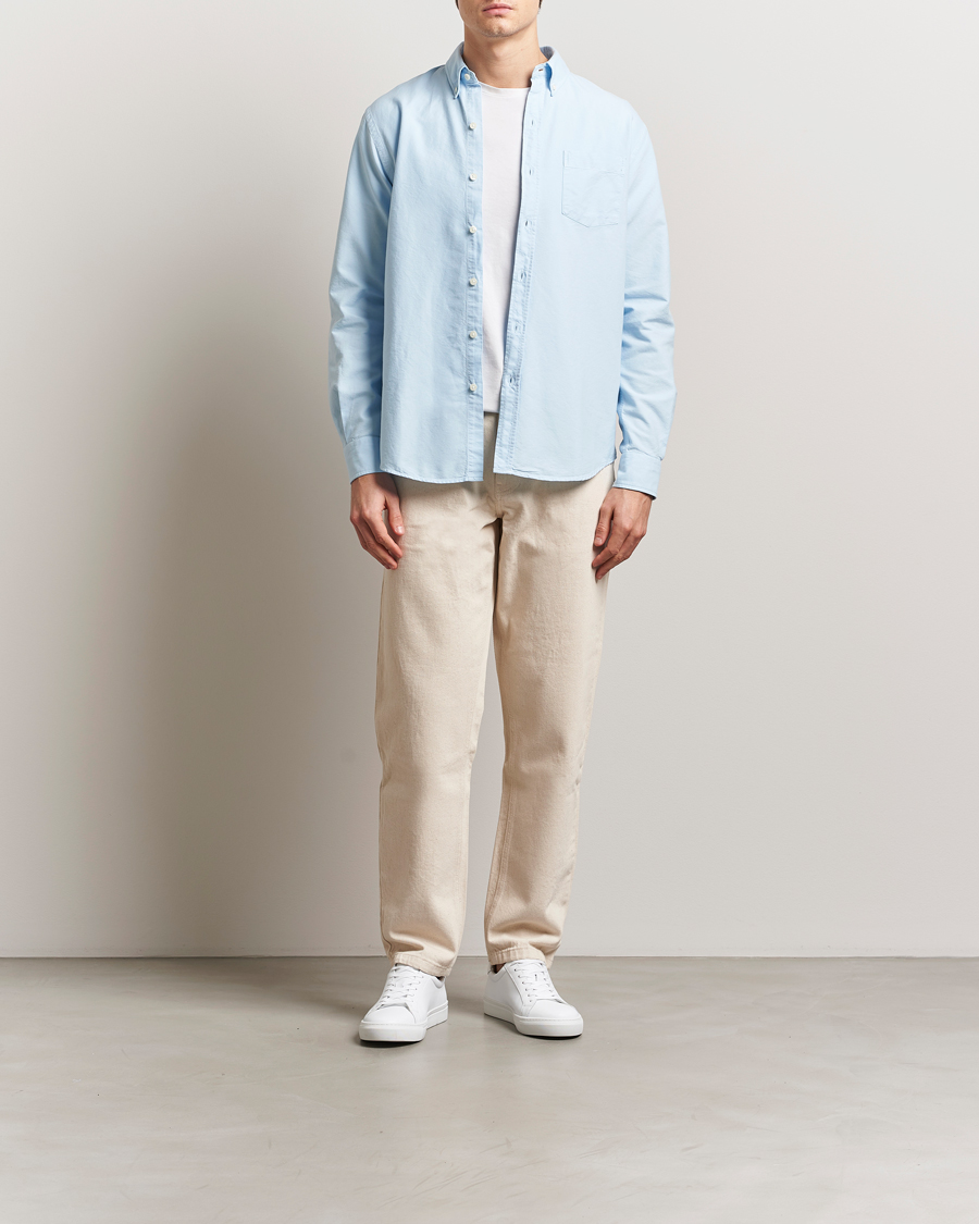 Herren | Hemden | Colorful Standard | Classic Organic Oxford Button Down Shirt Polar Blue